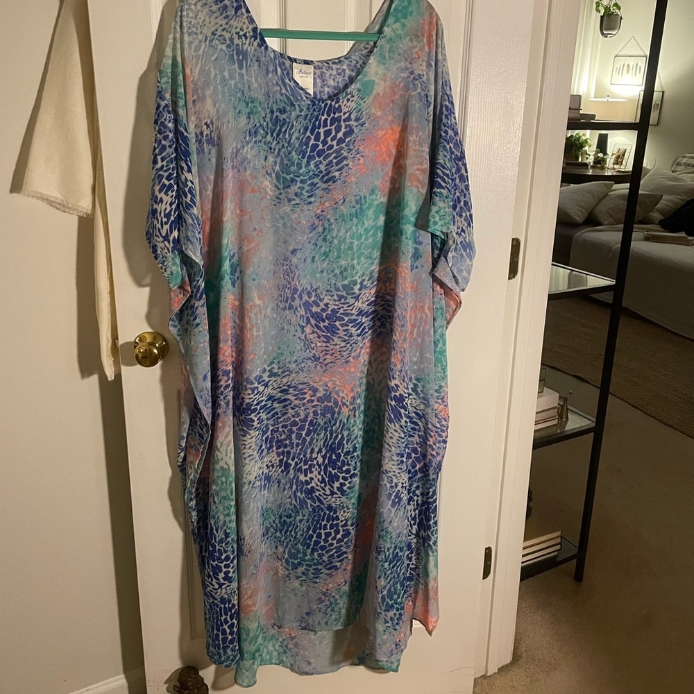Colorful Kaftan or Cover Up
